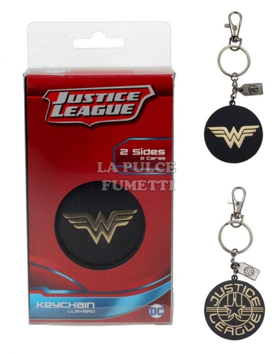 JLA WONDER WOMAN  GOLDEN : LOGO METAL 